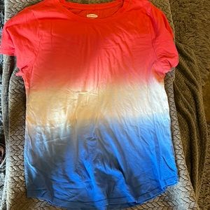Tie-dye old navy shirt